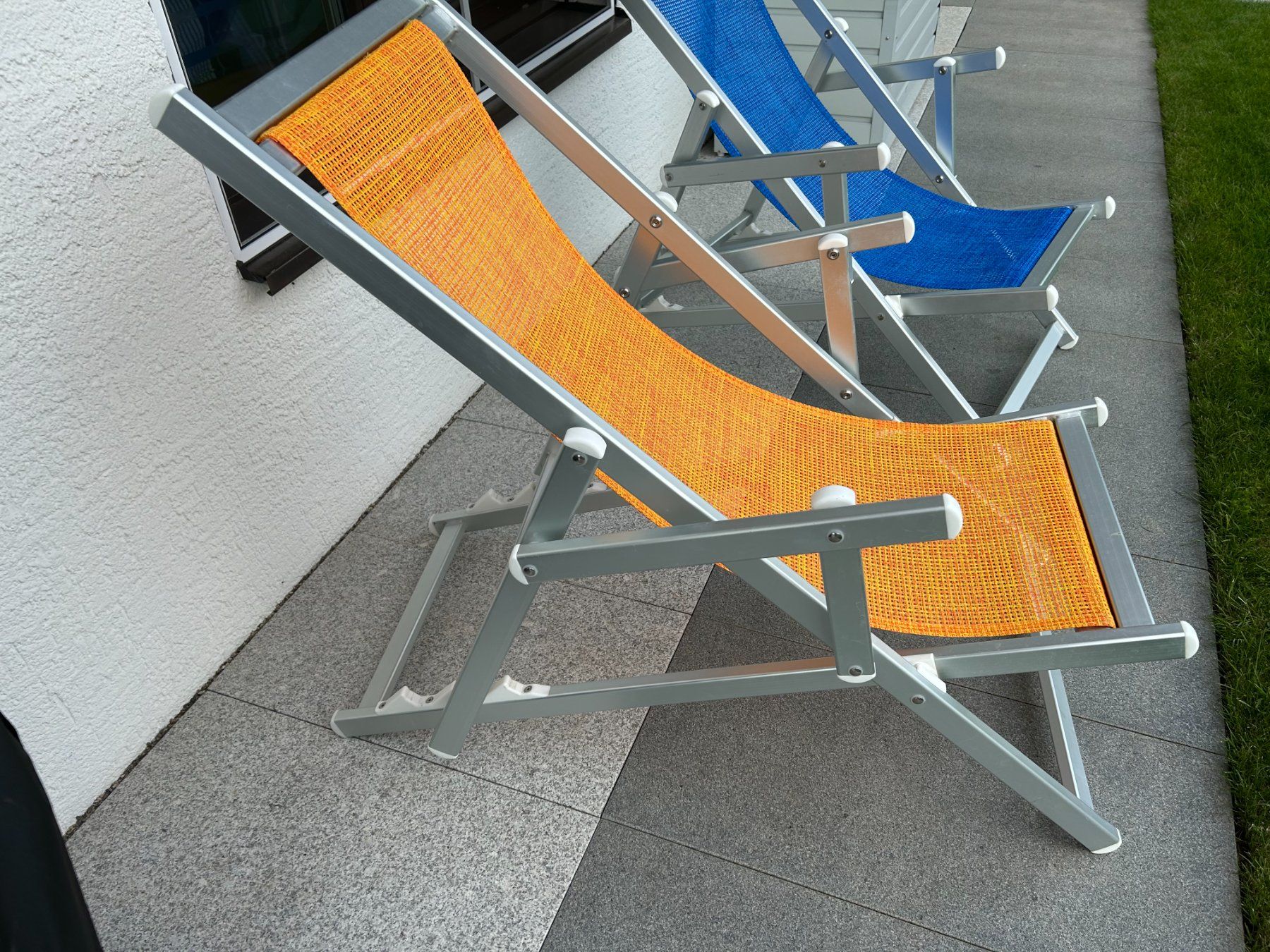 Sedie a sdraio: Deck Chair (gelb oder blau) – Usato da Seedorf BE venduto da JacundBas 4