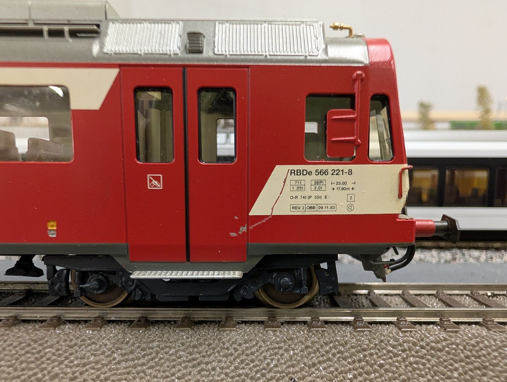 EMB Modellini di ferrovie: EMB RBDe 566 RM DC Digital 3 teilig – Usato da Nods venduto da Dr-HAG 5