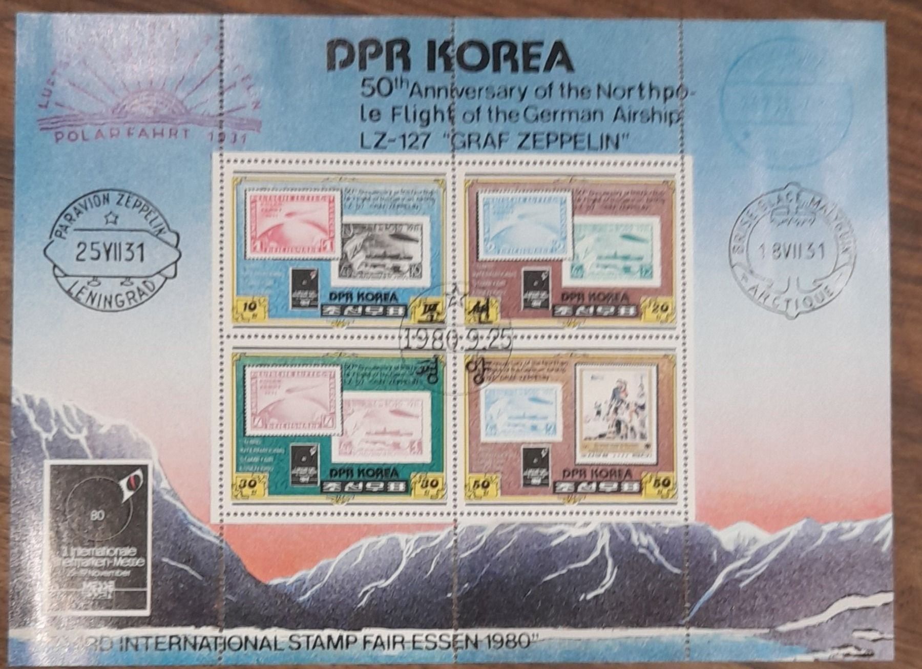 Tutti i francobolli: Korea Sonderblock – Usato da Balgach venduto da SIMEON27