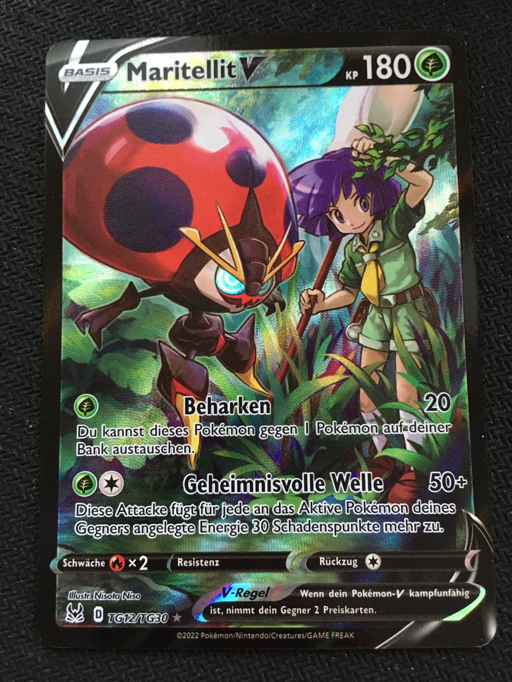 Pokémon Carte collezionabili: LOR TG12 Maritellit V - Pokémon - Verlorener Ursprung - DE – Nuovo (secondo la descrizione) da St.Gallen venduto da Punktchen01