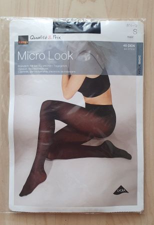 Strumpfhose Gr S resp. 8 1/2 - 9, noir, Blickdicht