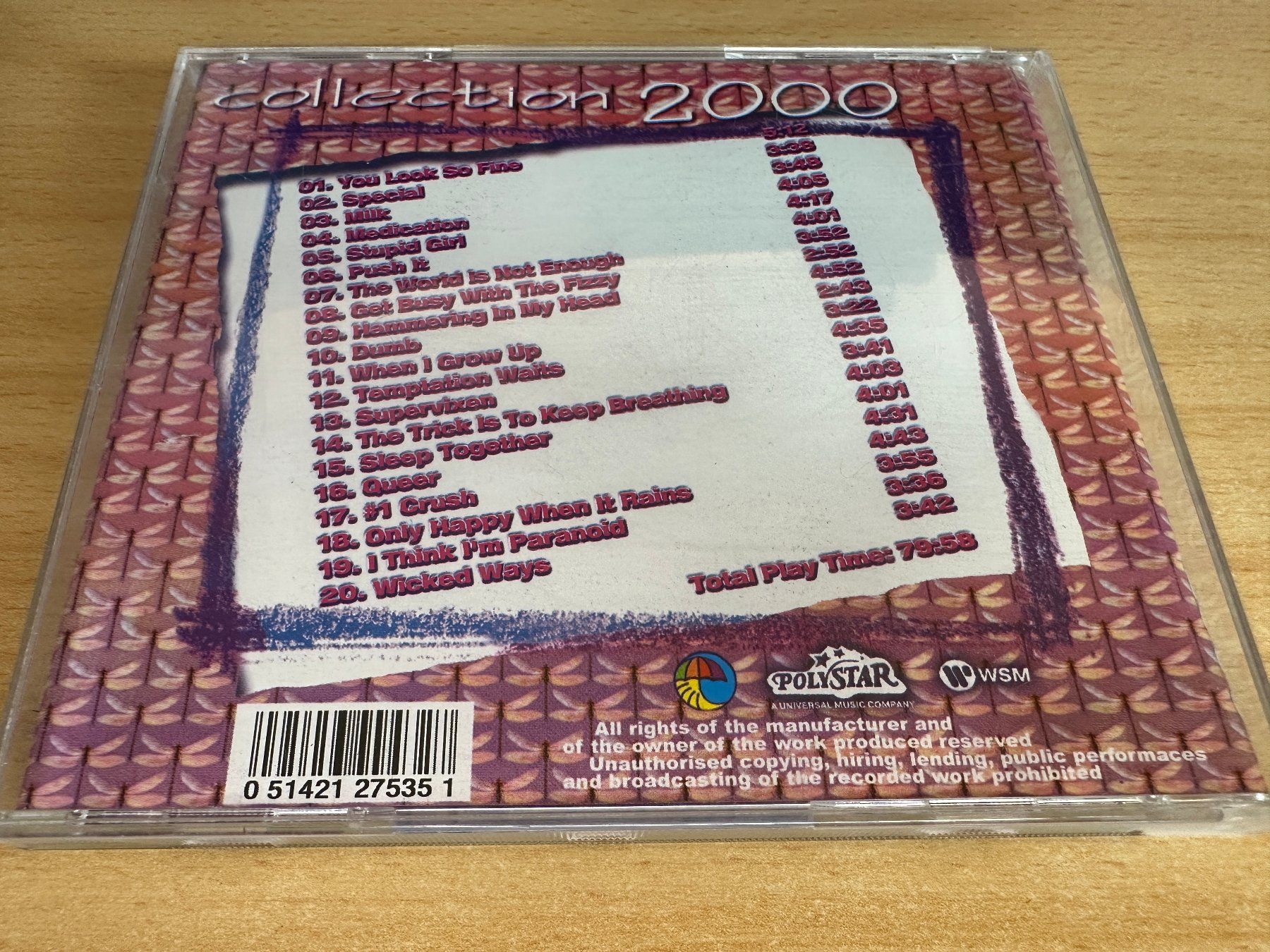 CD: Collection 2000 - Garbage – Usato da Rikon im Tösstal venduto da Alpenmutz 1