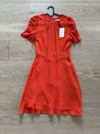 Whistles Dress - Orange/Red, Size EU 34, New!