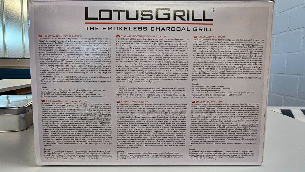 Lotusgrill Grills: Lotus Grill Holzkohletischgrill Original Ø 29cm – Neu und originalverpackt aus Koppigen von Mail-House 4