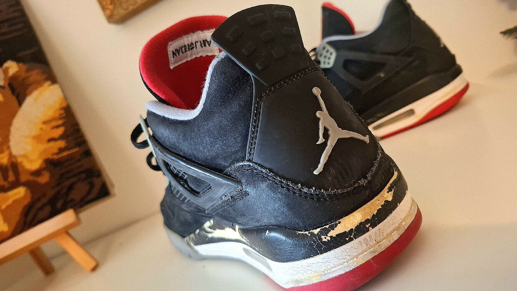 Jordan Scarpe da uomo: jordan 4 Bred 2012 – Difettoso da Perly venduto da gsc_hwt7 2