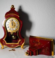 Zenith Le Locle Neuenburger Pendule Rot inkl. Konsole, Top!