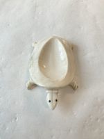 Ancienne sculpture tortue, sculpté à la main 