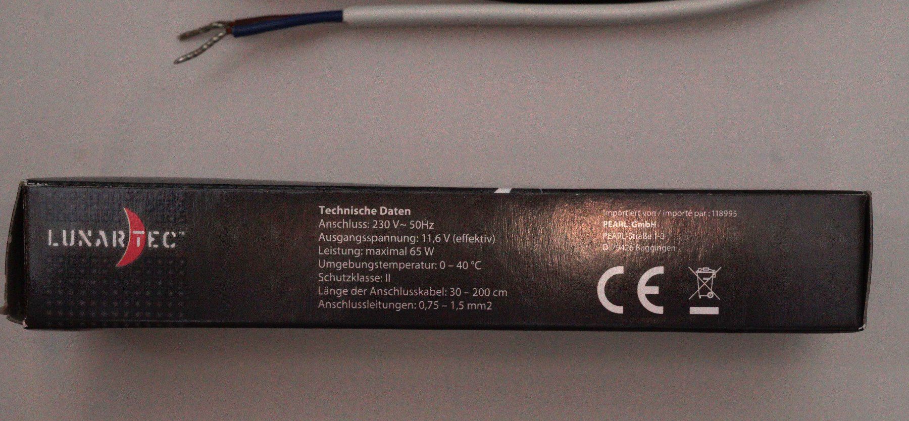 Componenti elettronici: Transformator NC-6140 für LED + 3 Splitter S6V – Nuovo (secondo la descrizione) da St. Gallen venduto da Acer0110 3