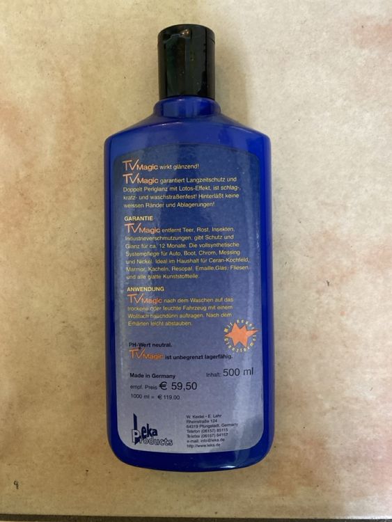 Color Aktiv TV Magic 500ml wirkt glänzend und garantiert Lan | Kaufen ...