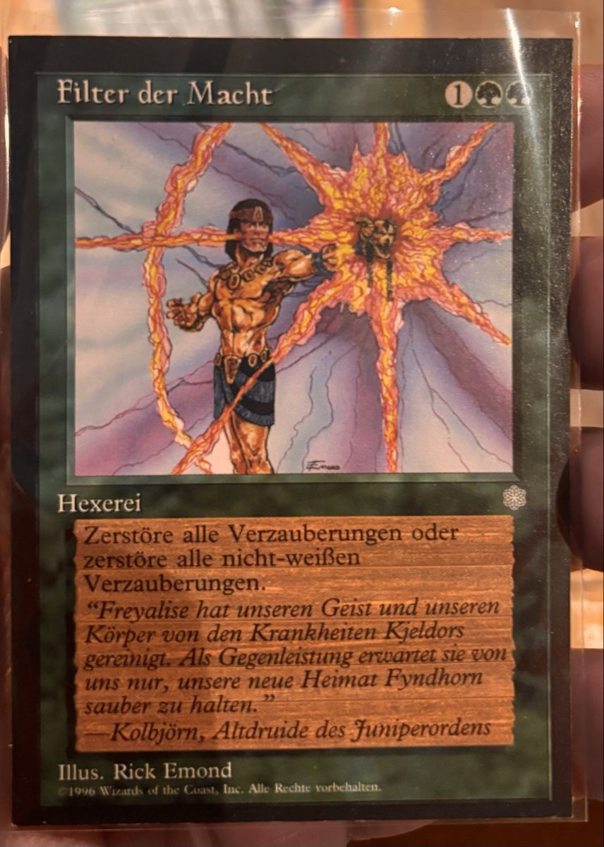 Magic The Gathering Carte collezionabili: MTG Vintage Miscut Set - German Ice Age - Square Corners Dot – Nuovo (secondo la descrizione) da Steinmaur venduto da BobsCards 7