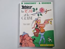Astérix la rose et le glaive, 1991, en très bon état.