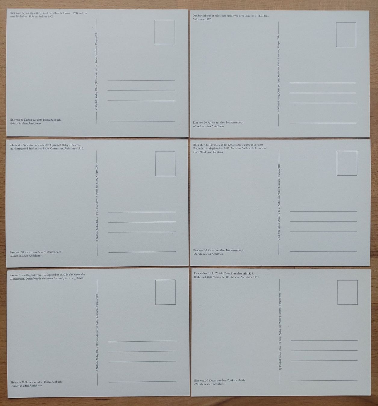 Ansichtskarten: 23 Ansichtskarten Zürich – Neu (gemäss Beschreibung) aus Obfelden von Foto_Bild_Kunst_Buch 3
