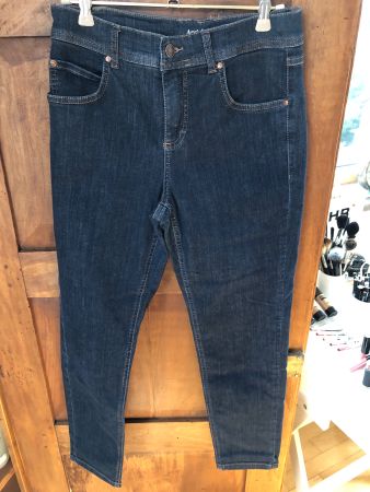 Damen Jeans Angel blau dunkelblau gebraucht Zustand