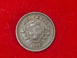 1 Centime 1906 Berne - Fast Vorz./Presque SUP.- SELTEN/RARE