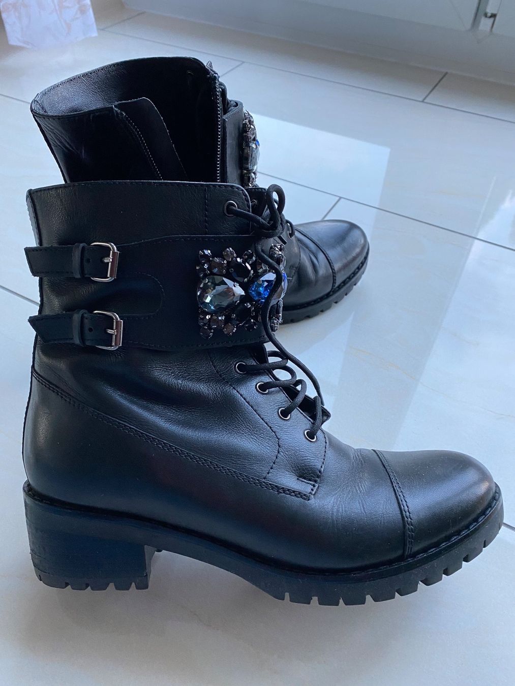 Damenschuhe: Stiefel, Stiefelette, Leder – Gebraucht aus Eiken von jessycat01 3