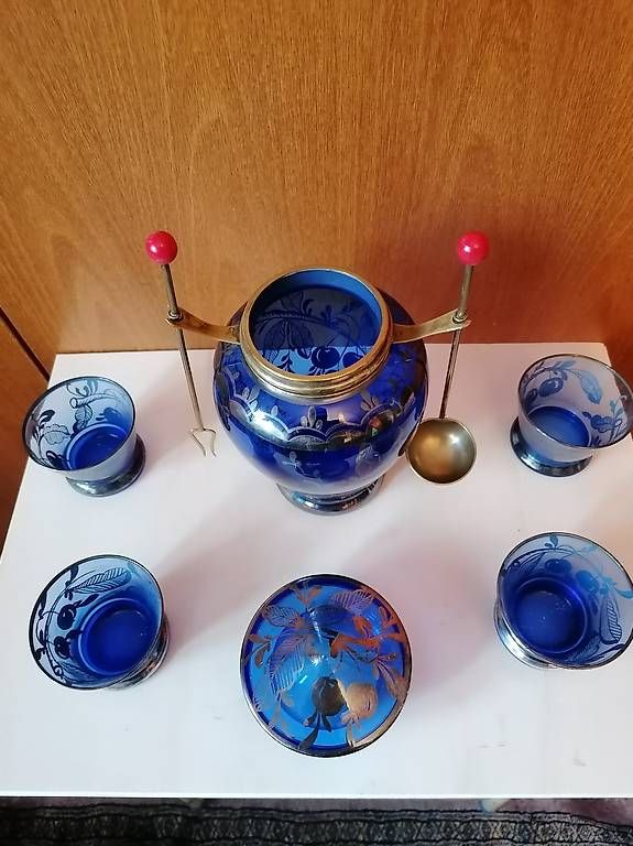 Set di piatti: Ancien, trés beau service à griottes – Usato da Sion venduto da maxpassion 3