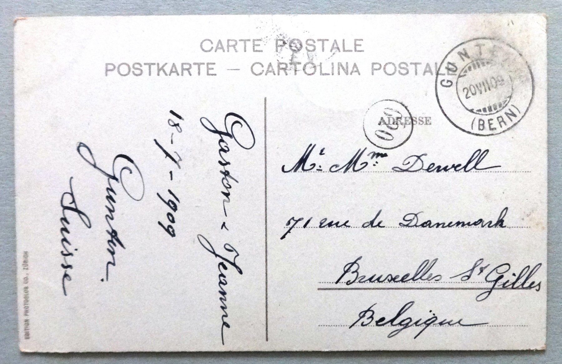 Cartoline postali: Brienzersee - Ringgenberg – Usato da Fétigny venduto da Billy2miny 1