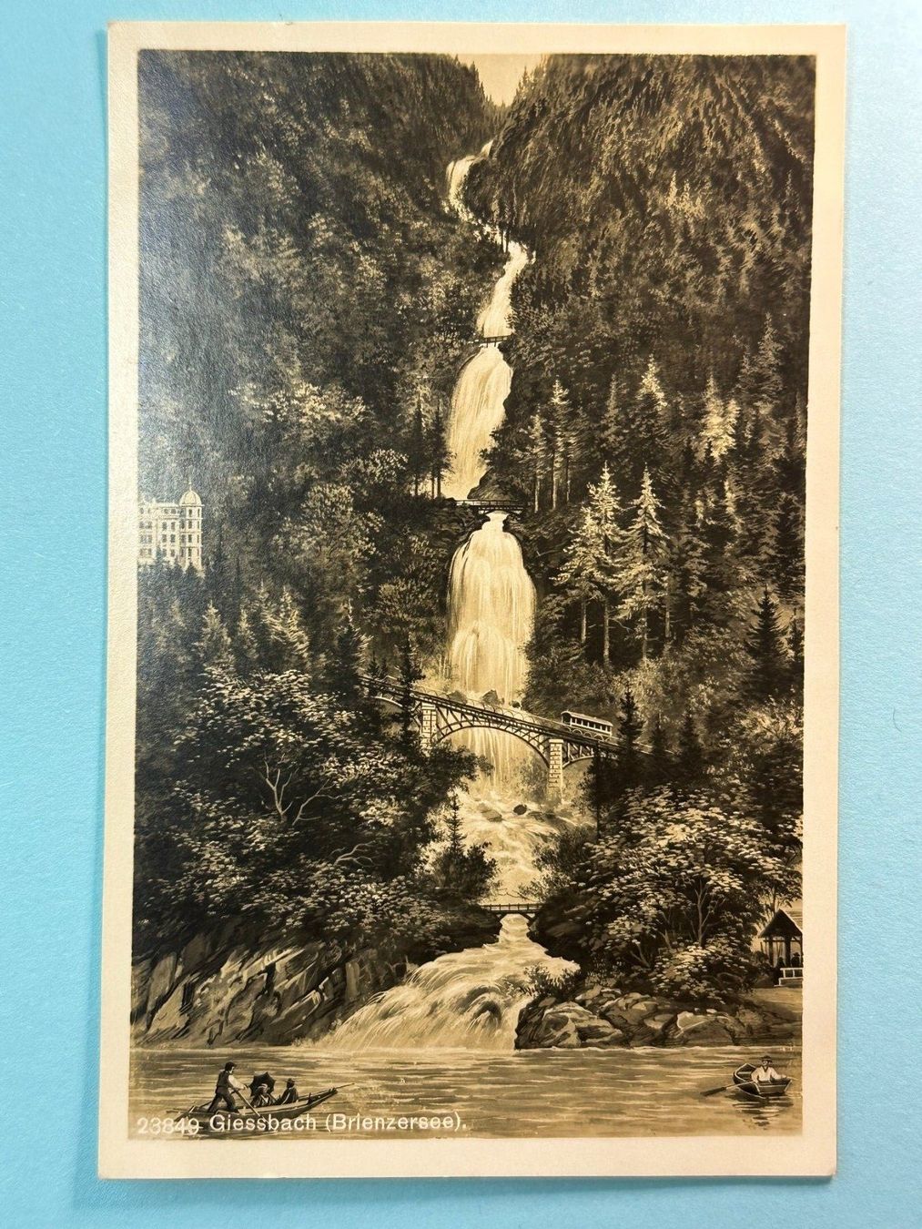Cartes postales: Giessbach - Brienzersee – D'occasion à Steg VS par danwer74