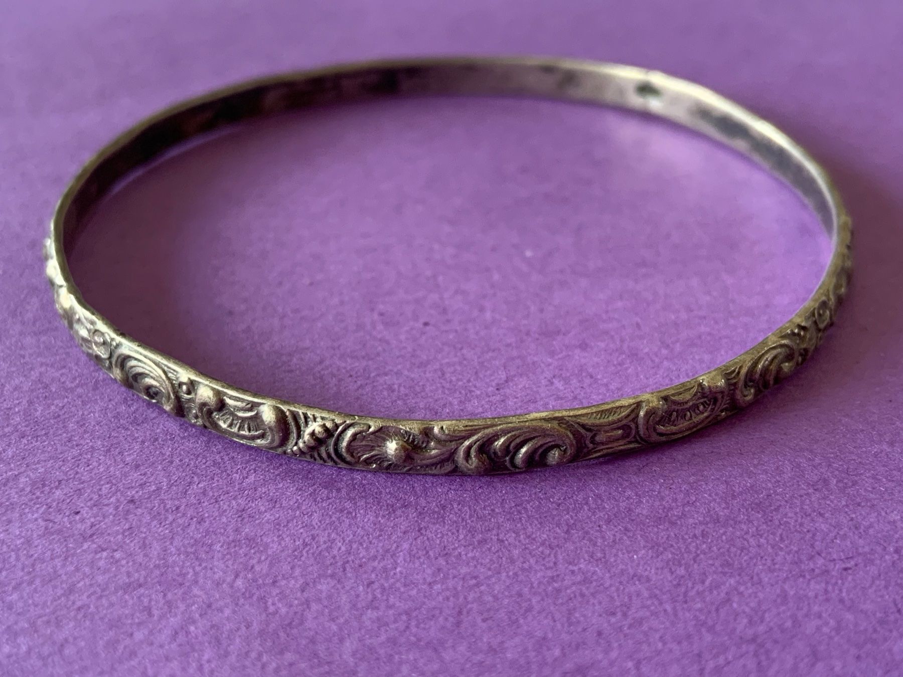 Armbänder & -reifen: Silberarmreif Ornament (6.8 cm) – Gebraucht aus Laufen von belleskulptur 3