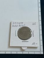 Hotel Rössli Luzern 25 Rp. Jetons Sammlung (I1)