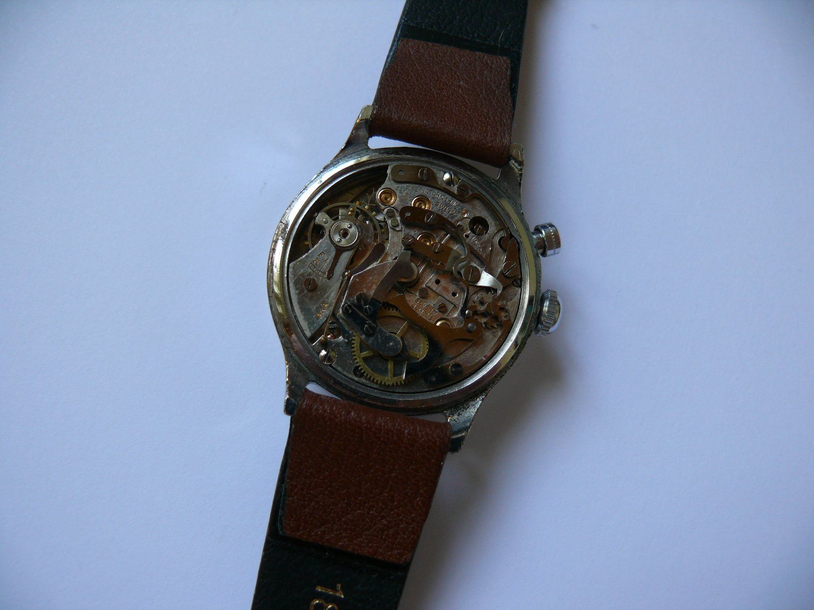 Orologi: PIERCE   CHRONOGRAPH     ca. 1940 – Usato da Murten venduto da AnakondA1946 4