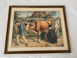 Bild "Wenn zwei sich streiten - Kunstdruck"