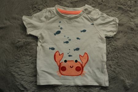 Baby Club T-Shirt Krabbe Motiv in Gr. 62