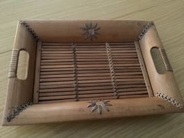 Bambus Serviertablett
