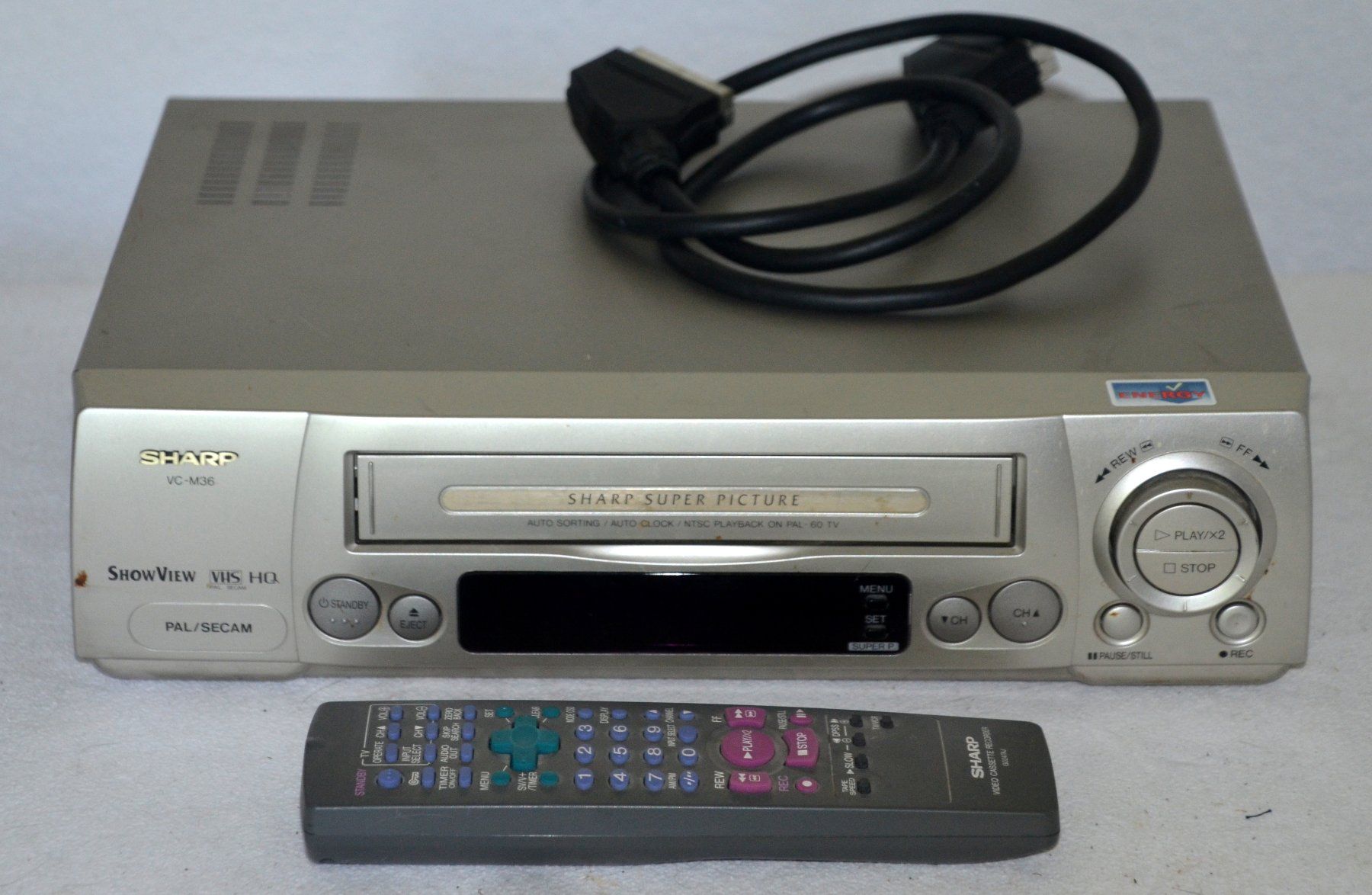 Sharp Registratori: Videorecorder VHS Sharp VC-M35SVM – Usato da Collonges venduto da arashee