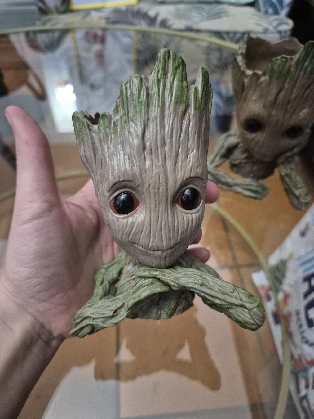 Pots de fleurs: GROOT - lot de 2 petits pots pour plantes – D'occasion à Riaz par Murielbhs 1