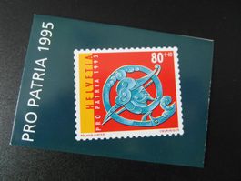 1995 Markenheft No 7 Pro Patria  B249 AgTg Stempel 16.5.1995