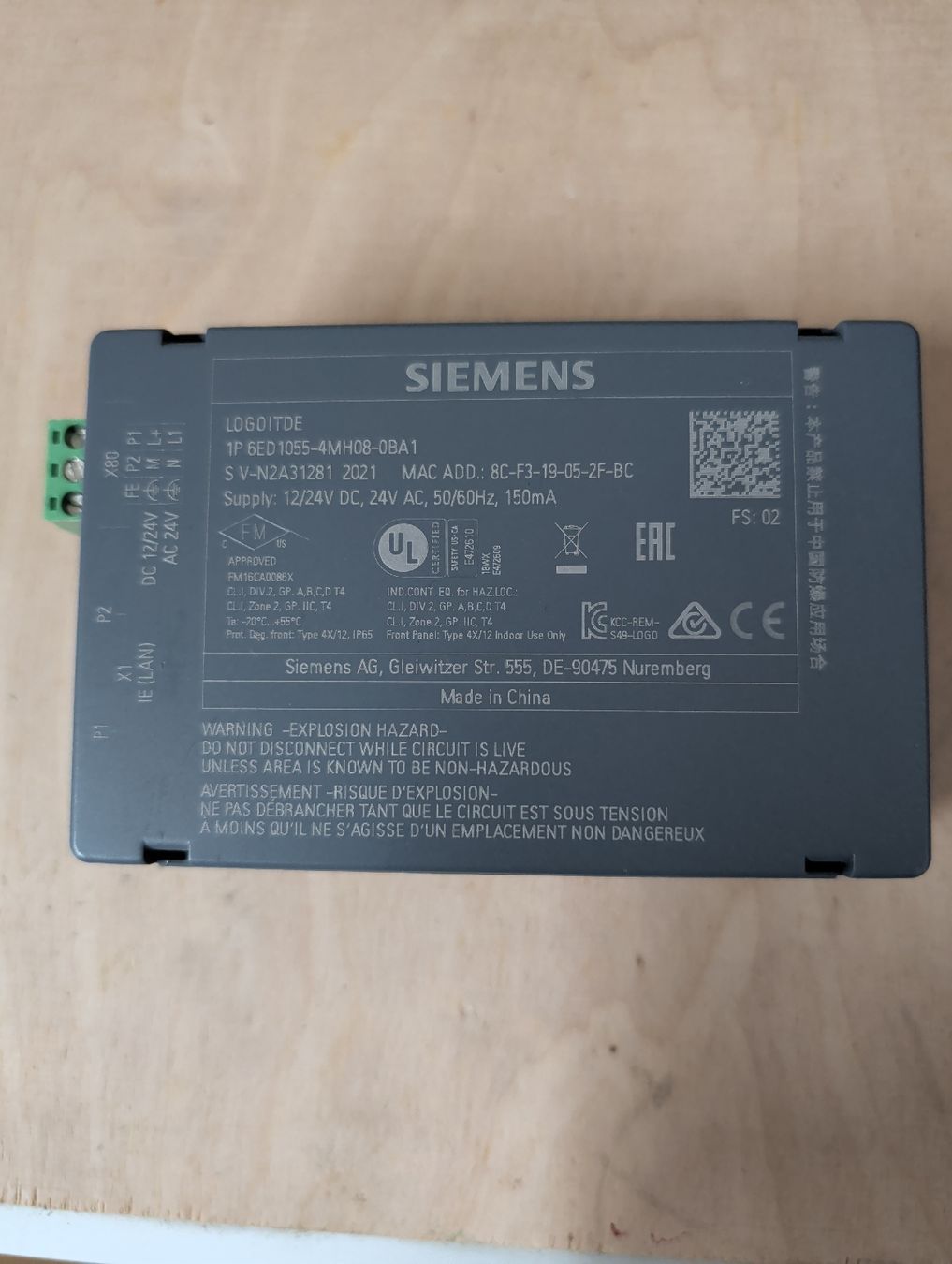 Siemens Componenti elettronici: Siemens LOGO! TDE – Usato da Affoltern am Albis venduto da lassmiranda007 2