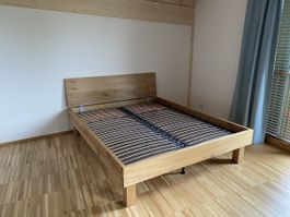 Bett RETO 160x200cm mit 2x Lattenrost von Robusta