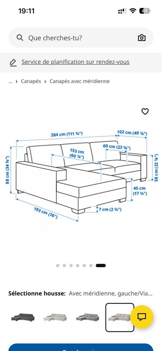 Sofas: Canapé d'angle Sorvallen – D'occasion à Chatel-St-Denis par Danyboun3 4