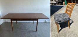 Tisch und 4 Stühle