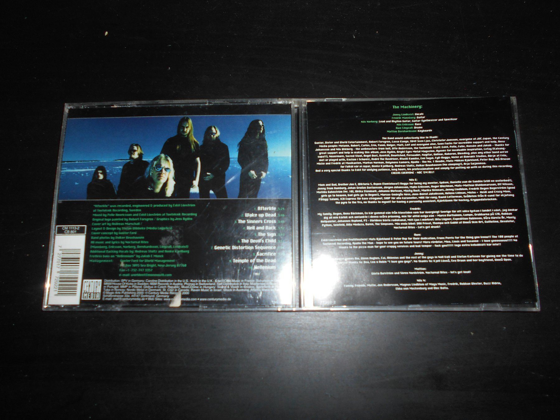 CD: Nocturnal Rites – Afterlife / 2000 – Usato da Aarberg venduto da witchhunter01 1