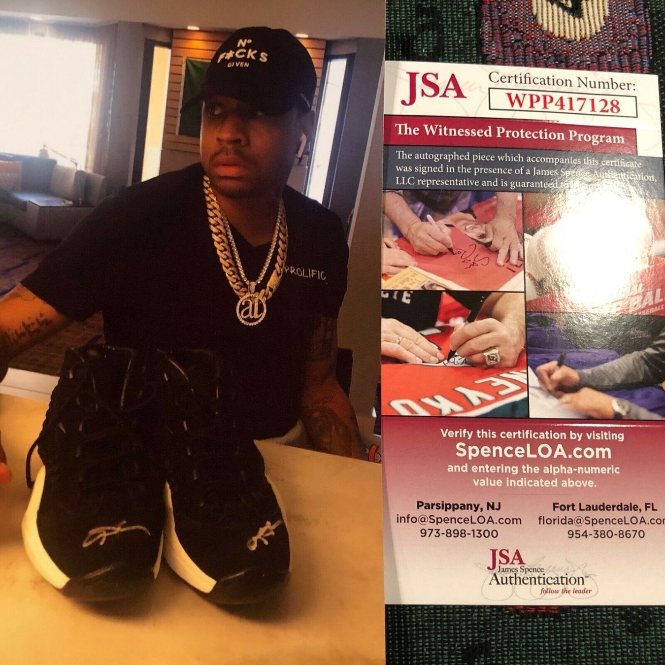 Autogramme: Allen Iverson signierte Reebok Question Schuhe mit COA – Neu und originalverpackt aus Bachenbülach von inn_5kmg