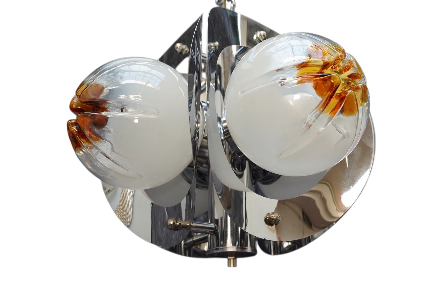 Kronleuchter & Deckenlampen: Lustre italien Mazzega – Gebraucht aus Bulle von ABELiAM 4