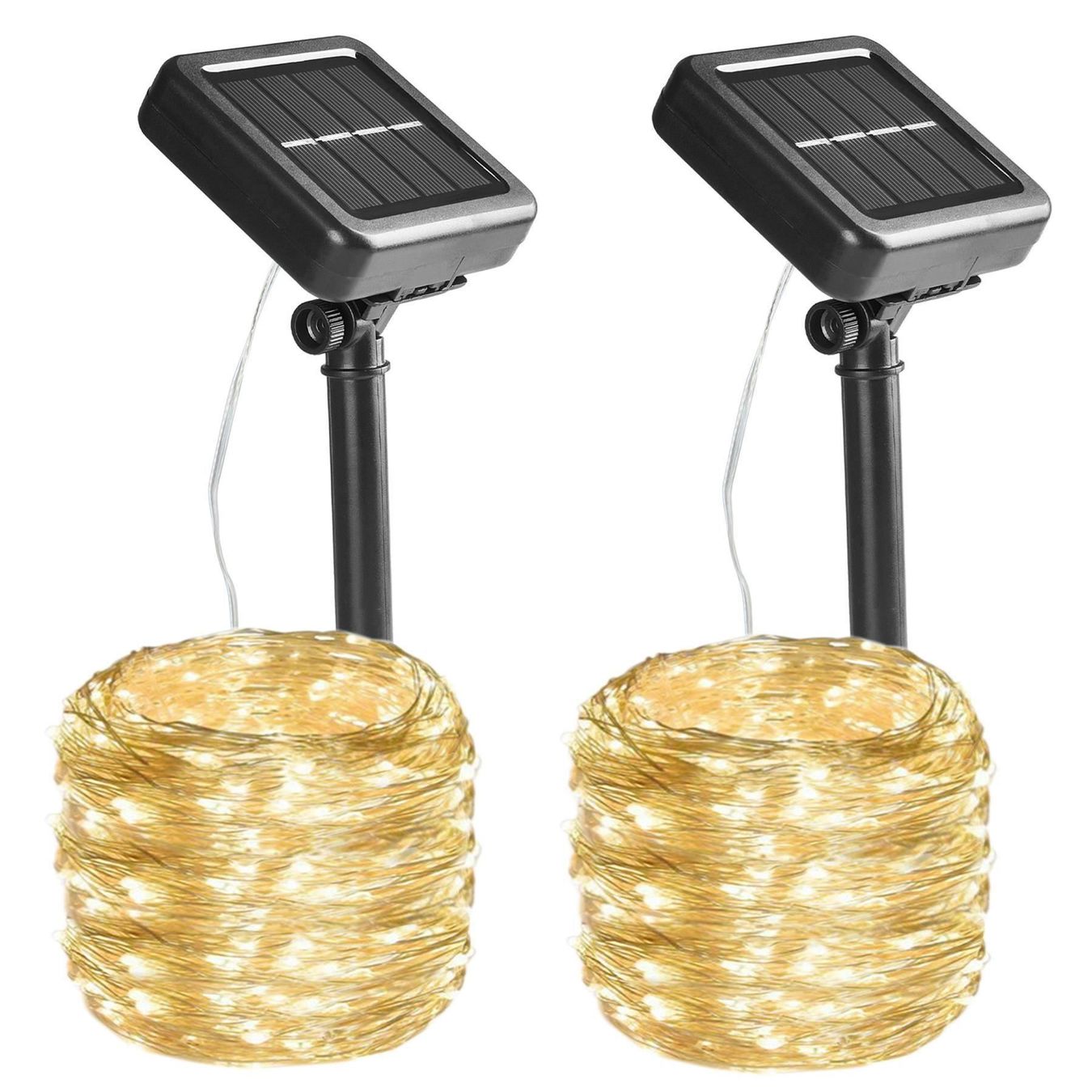 Lampade: 2 Stück IP65 Solar Lichterkette Aussen – Nuovo (secondo la descrizione) da Thun venduto da yesky 1