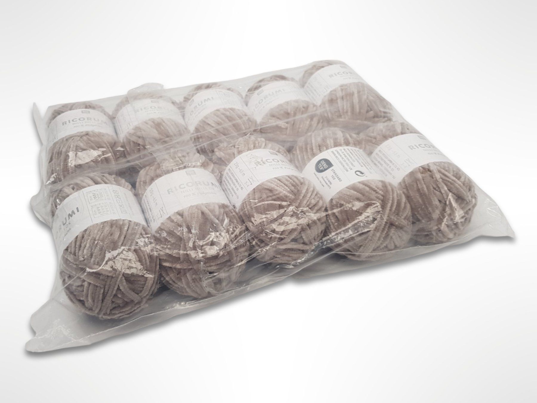 Lana: RICO DESIGN flauschiges Garn Beige 10 Stk. – Nuovo (secondo la descrizione) da Suhr venduto da Restwert_Suhr 3