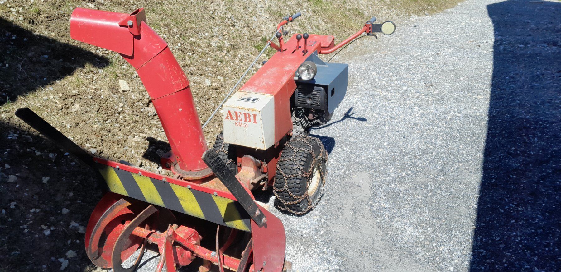 Aebi Sgombero neve: Schneefräse Aebi km 51 – Difettoso da Thalkirch venduto da Wyssen 2