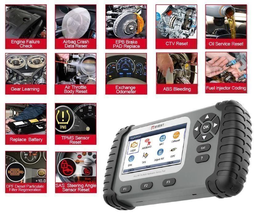 Misurare: VIDENT Auto 7O2Pro Universal OBD Service – Usato da Chur venduto da P0WER 4