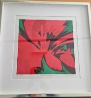 Ruedi Pfirter – «Sogno Rosso» – Original-Farbholzschnitt