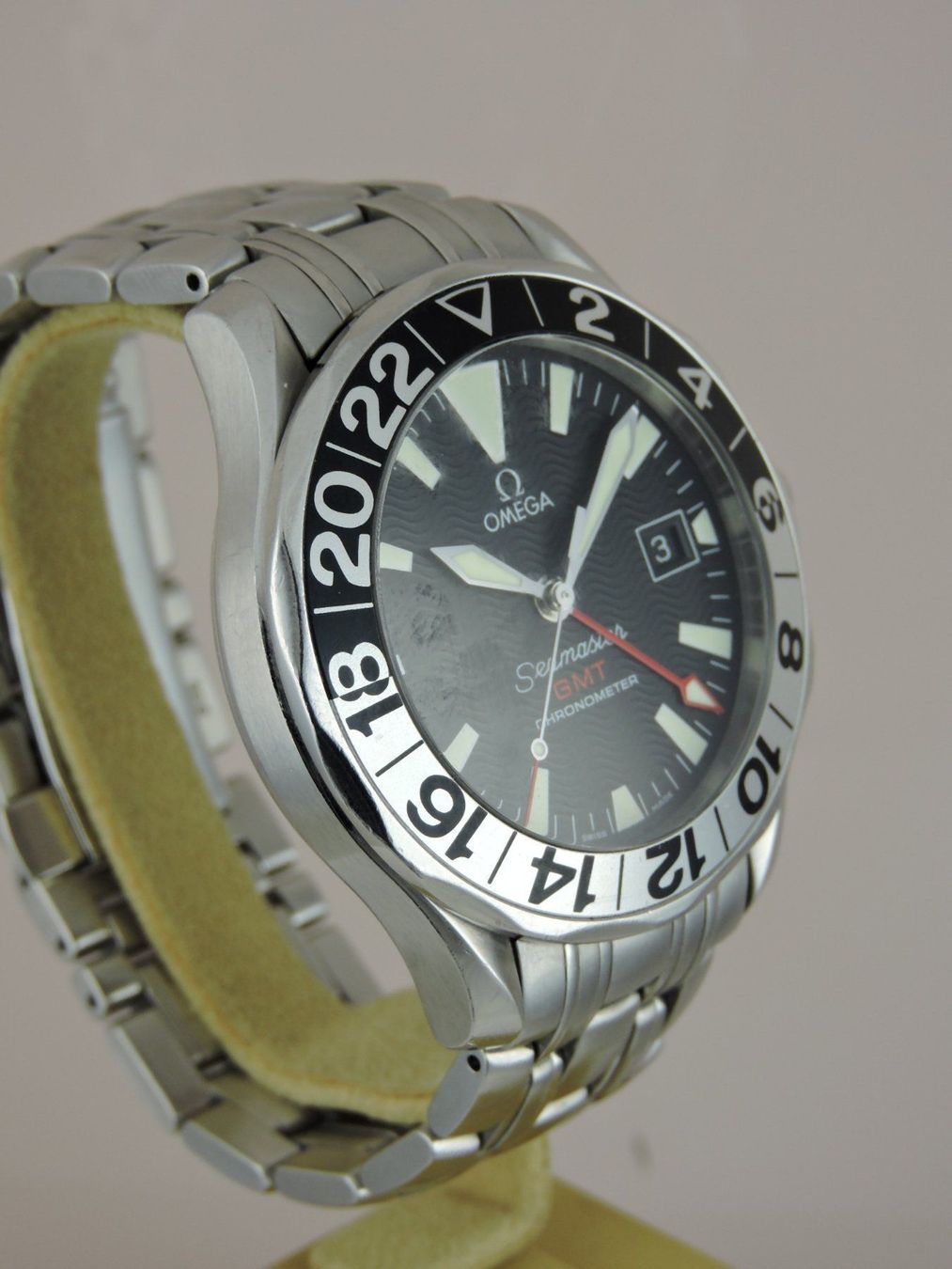 Omega Orologi: Omega Seamaster 300M GMT Chronometer - Box, EoA, Service – Usato da Bern venduto da Vintage-Oyster 2