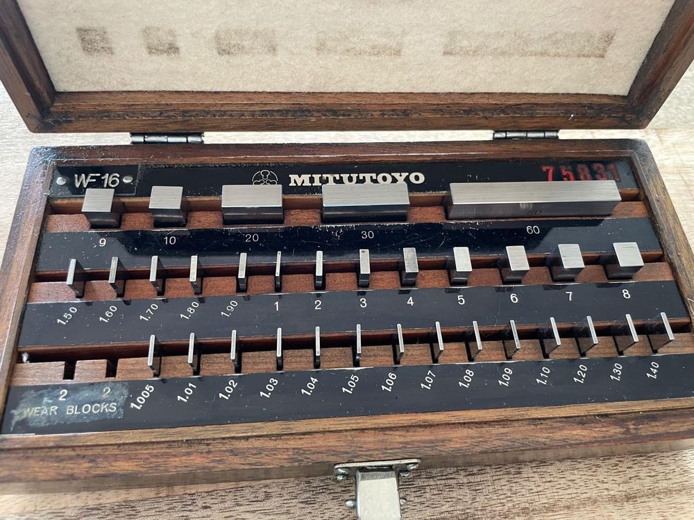 Mitutoyo 611642-041 Endmaß Klasse 2 – 2,5 Mm Aus Stahl – Für Präzise Messungen In Werkstatt & Qualitätssicherung