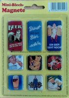 9-teil. Mini-Magnet-Set - BIER
