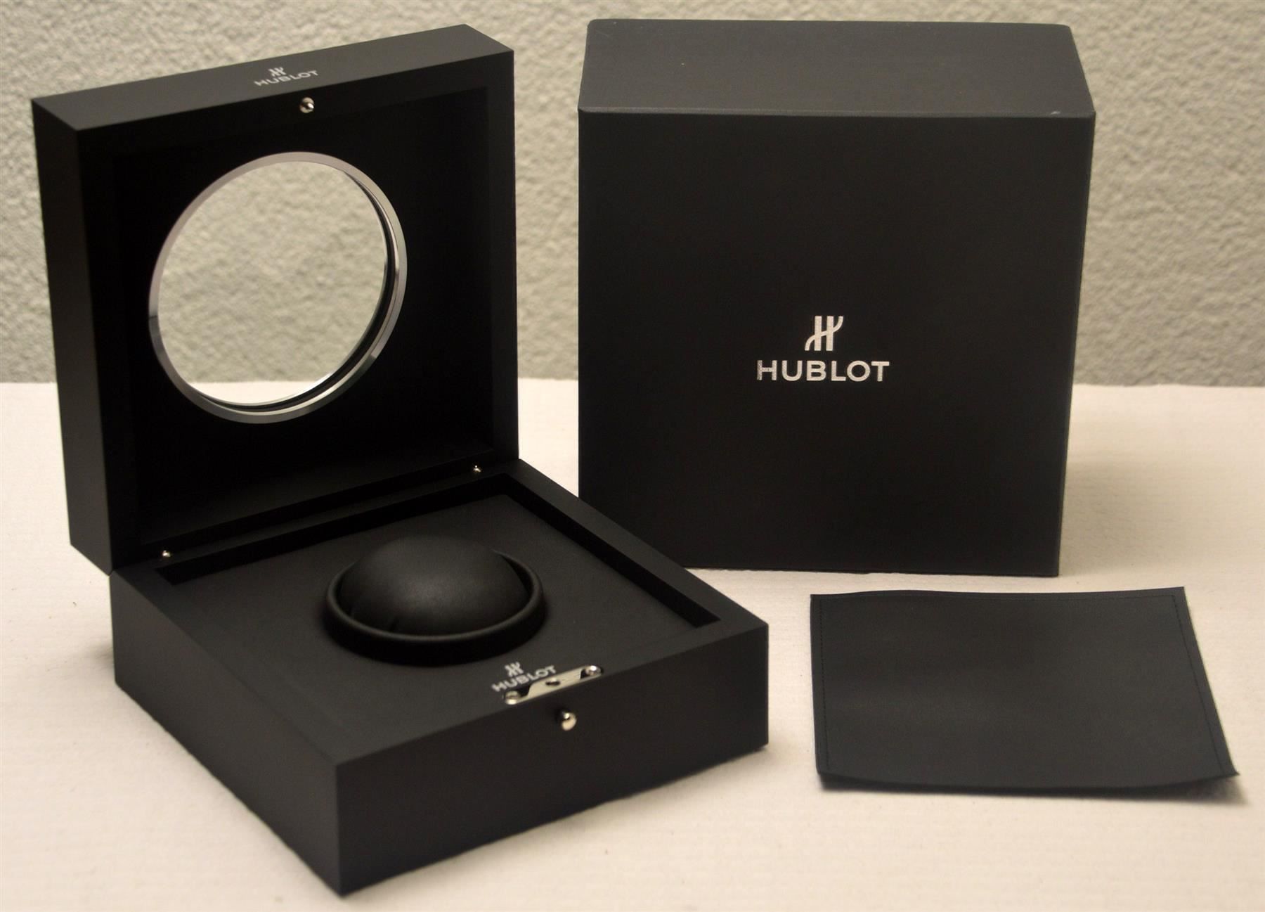 Boîte De Montre D'origine Hublot - Noir - Pour Ranger Et Protéger Votre Montre De Luxe