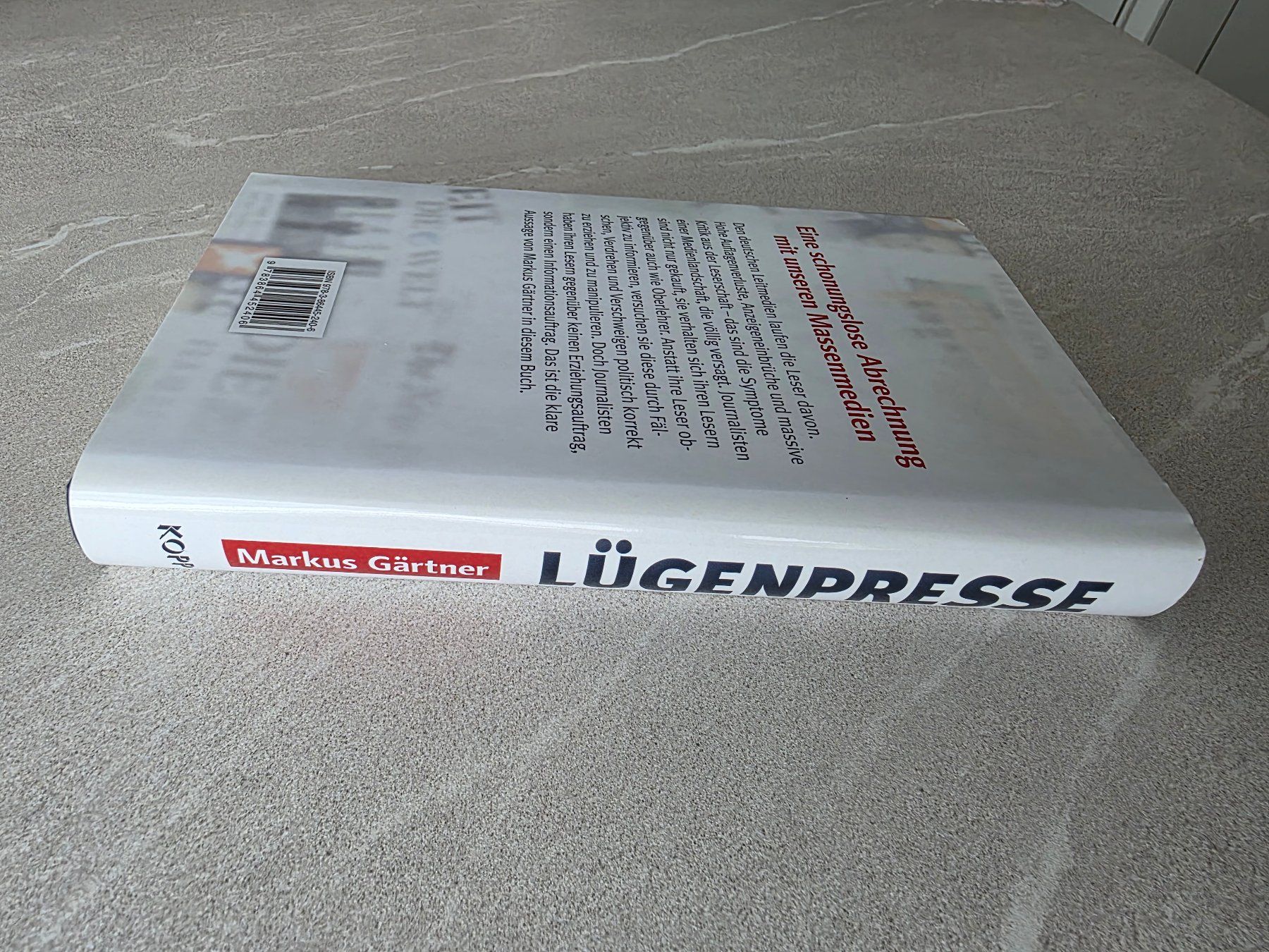 Libri: Markus Gärtner - Lügen Presse – Usato da Kaiseraugst venduto da Haubitz60 2