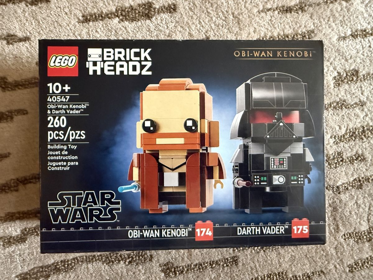 Lego Jeux de construction: Lego 40547 Obi-Wan Kenobi & Darth Vader Brickheadz – Neuf avec emballage d'origine à Zürich par WField