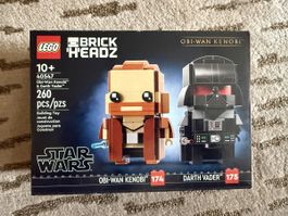 Lego 40547 Obi-Wan Kenobi & Darth Vader Brickheadz
